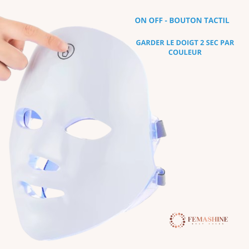 Masque Led  multi-couleurs